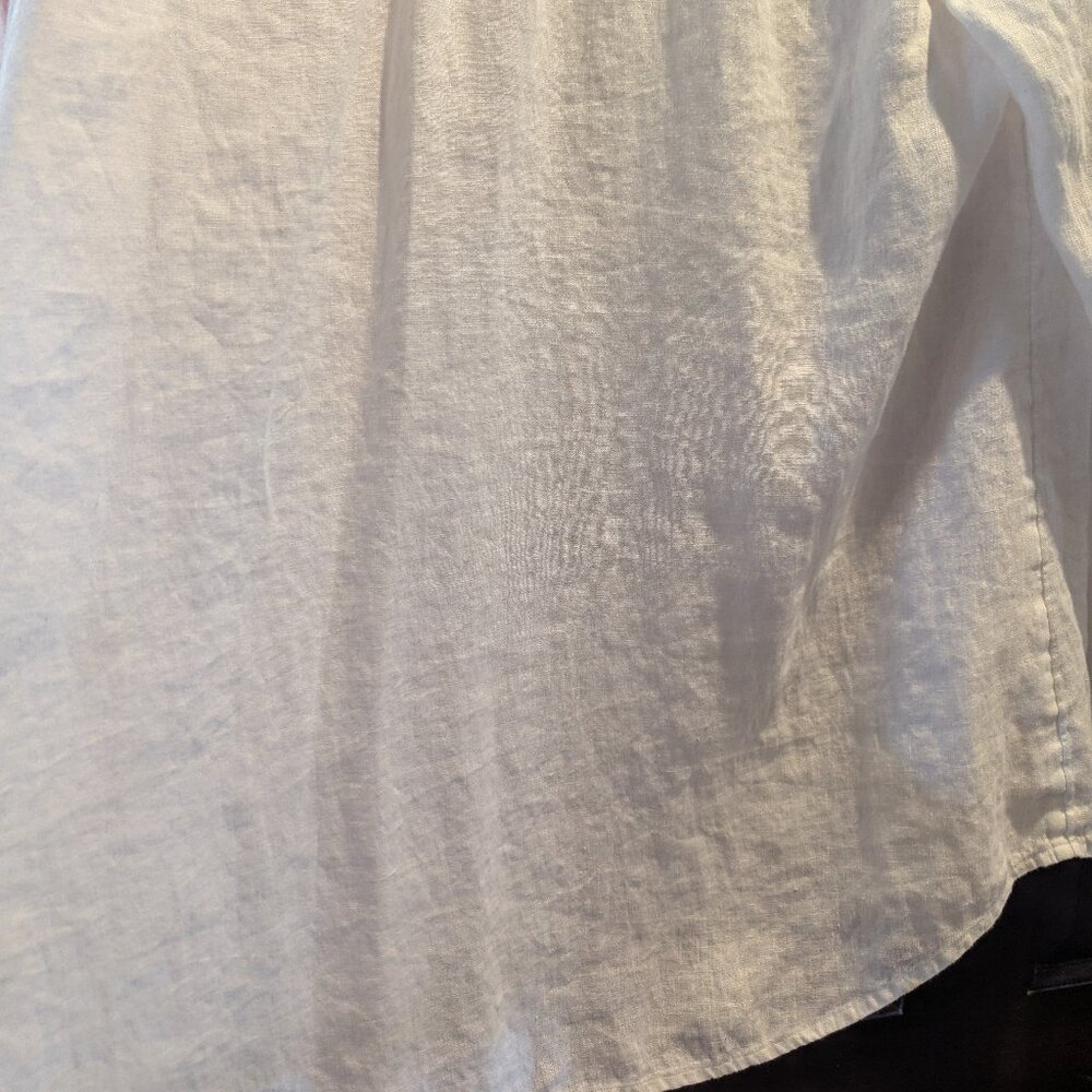 J. Jill Love linen tab sleeve top - Picture 5 of 6